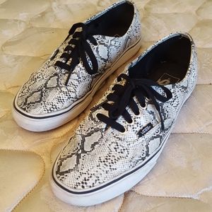 Vans Snake skin.